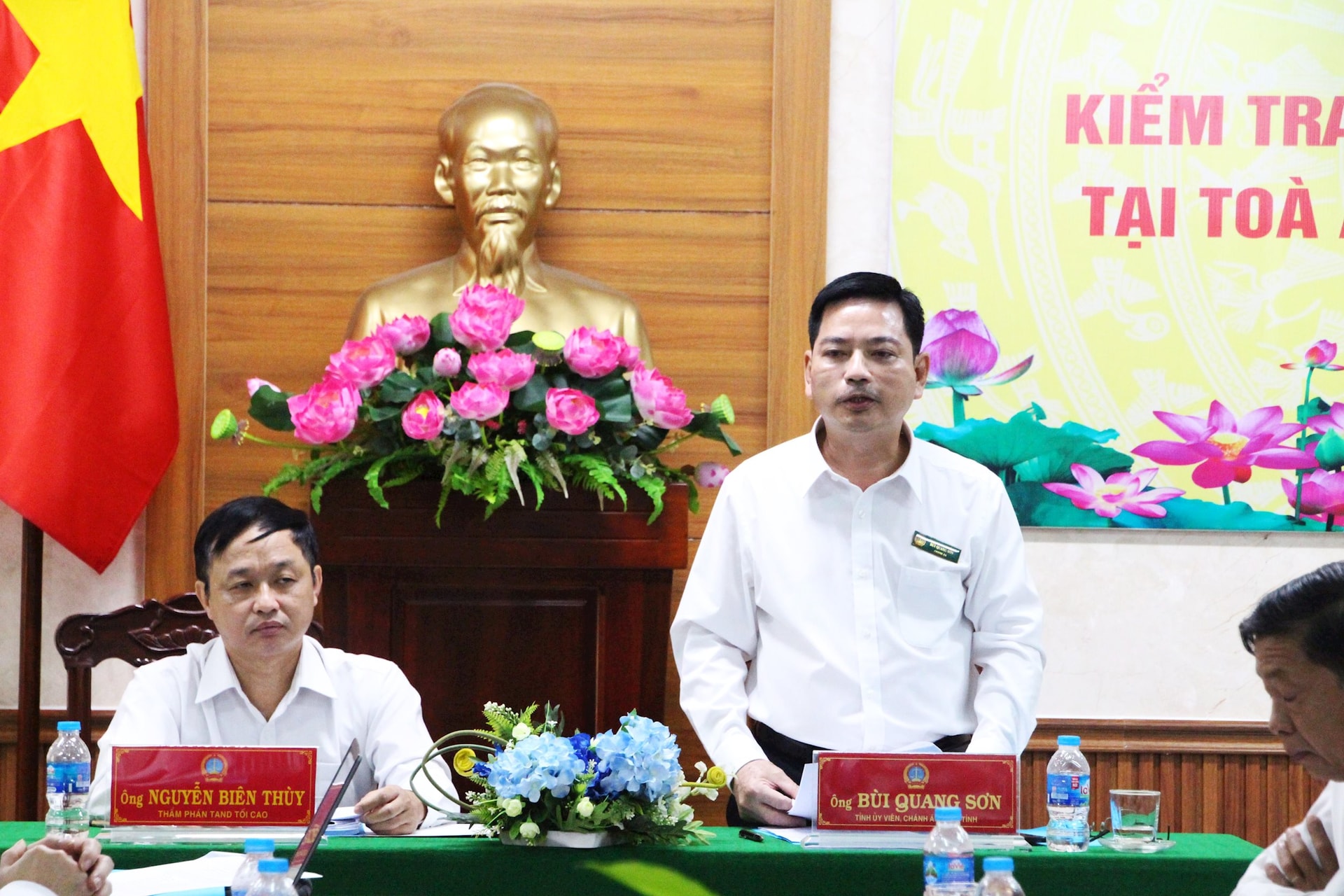 Kiểm tra việc sắp xếp, tinh gọn bộ máy của TAND hai cấp tỉnh Bến Tre