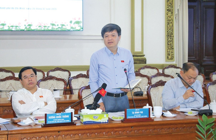 Đoàn khảo sát của Ủy ban Khoa học, Công nghệ và Môi trường làm việc tại TP. Hồ Chí Minh